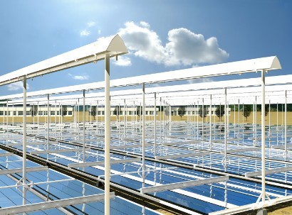 Solar energy central heating system